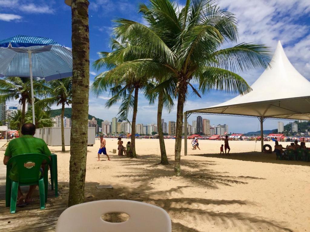 São Vicente Seu Ap Na Praia 아파트 외부 사진